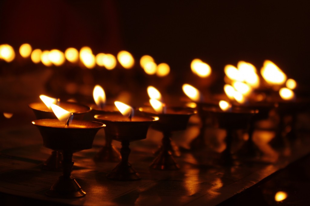 Buddhist Candle Ritual